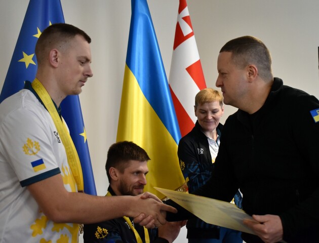 В ОВА привітали волинських ветеранів – учасників Invictus Games 2025