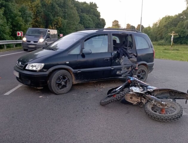 На Волині авто збило 18-річного мотоцикліста . ФОТО