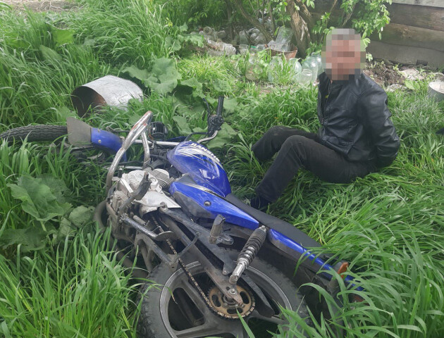 На Волині злодій-рецидивіст поцупив мотоцикл у чоловіка