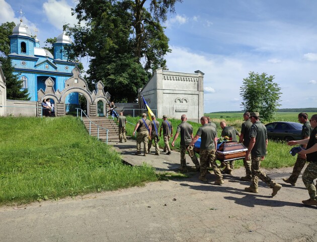 На Волині провели в останню дорогу полеглого Героя ФОТО