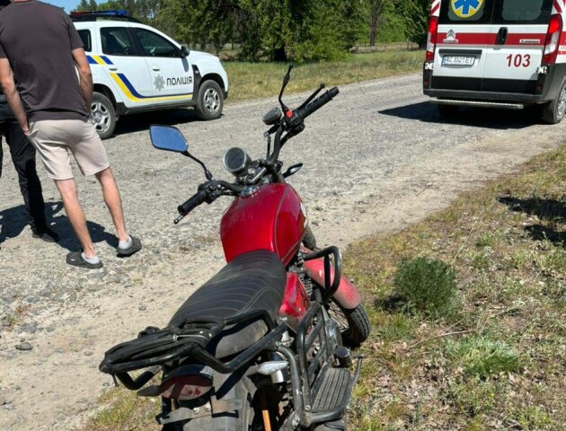 На Волині у ДТП травмувався 16-річний мотоцикліст