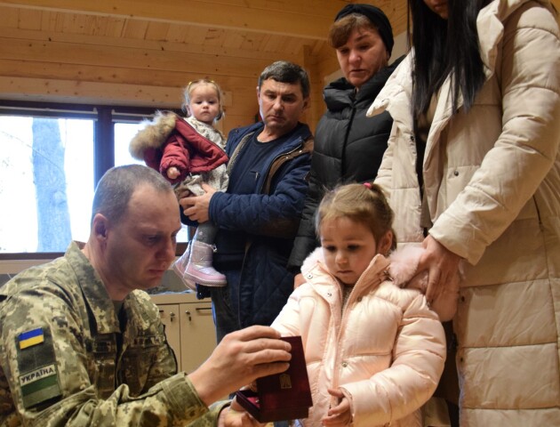 Сім'ї з Волині отримали посмертні нагород своїх рідних