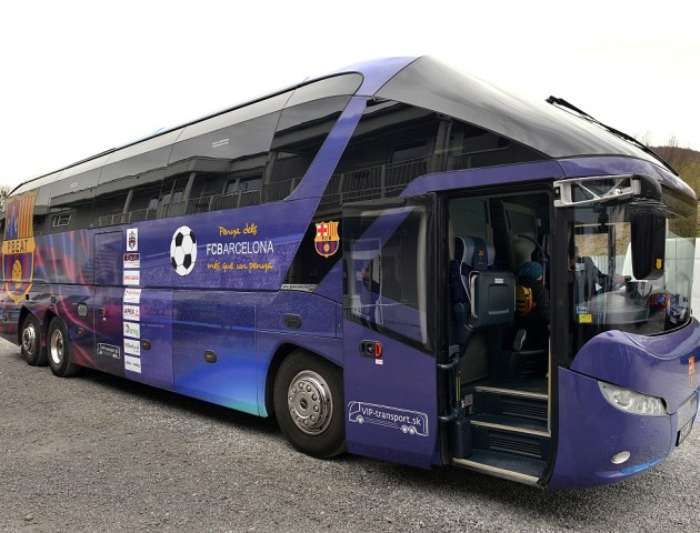 У суботу до ПортCity  приїде автобус ФК «Барселона»