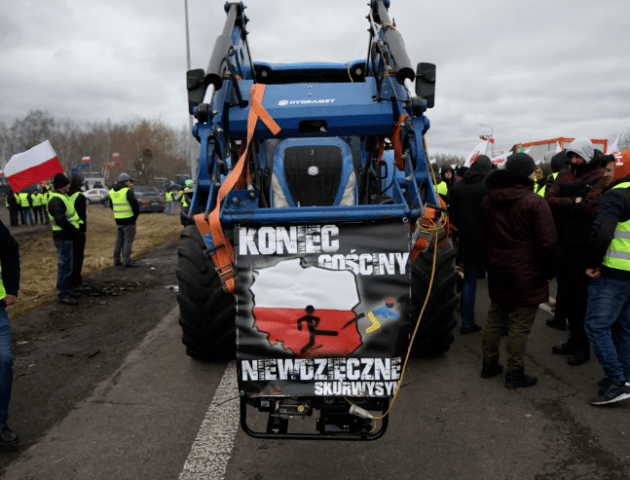 Польські протестувальники посилили блокаду на кордоні з Україною