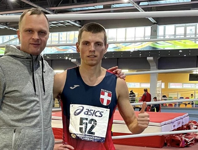 Волинянин став срібним призером Кубка України з легкої атлетики