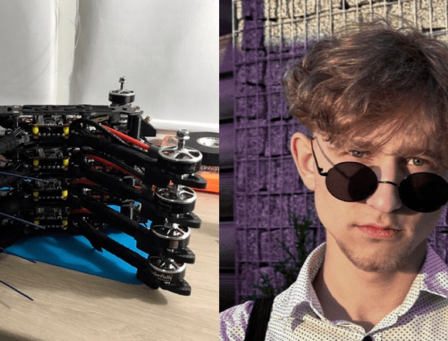20-річний рожищанин самотужки зібрав девʼять дронів для військових