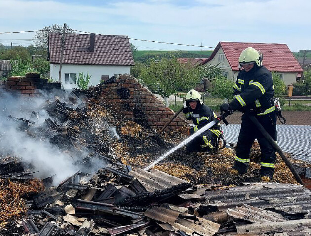 На Волині у пожежі постраждав чоловік