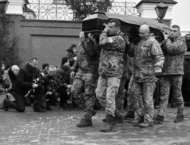 У Луцьку попрощалися із загиблим за Україну Героєм Сергієм Фокіним. ФОТО
