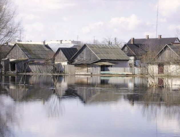 На Волині за вихідні вдвічі збільшилася площа підтоплень