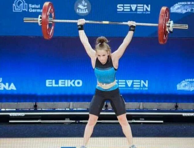 Волинянка здобула три перемоги на чемпіонаті Європи з важкої атлетики