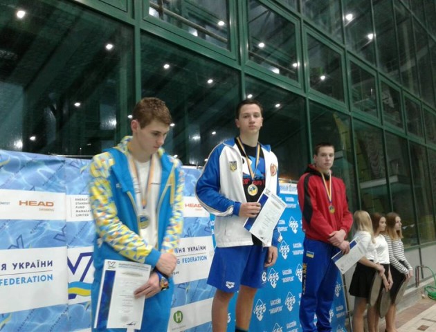 Лучанин завоював «бронзу» на чемпіонаті України з плавання. ФОТО