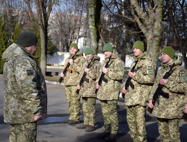 На Волині новобранці-прикордонники склали військову присягу