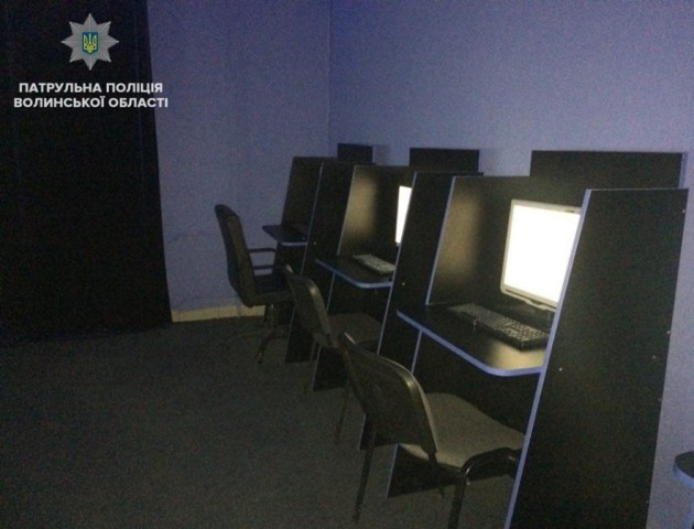 У Луцьку викрили інтернет-кафе, які працювали у недозволений час