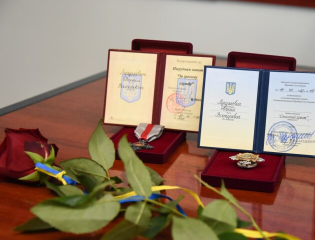 У Луцьку вручили державні нагороди захисникам України