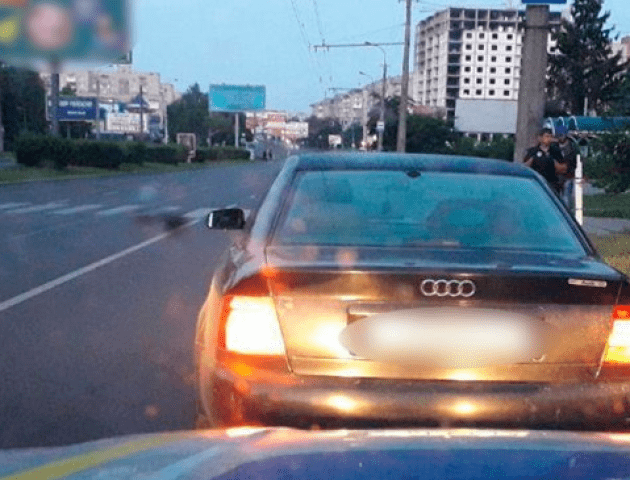 У Луцьку за водіння під кайфом судили водія Audi