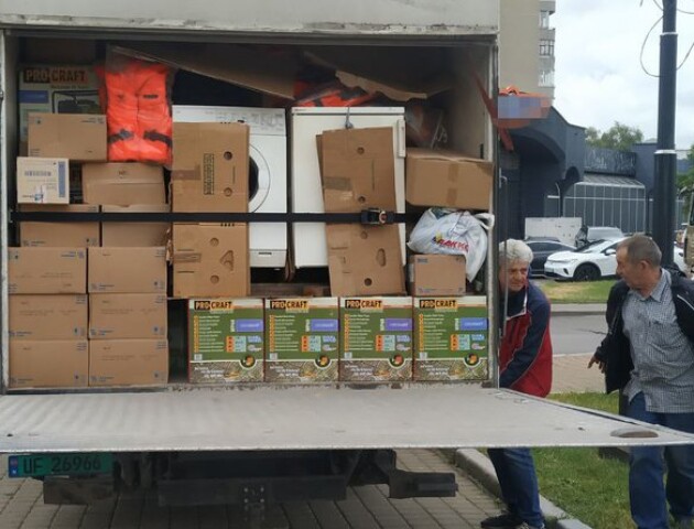 Волинські волонтери відправили на Херсонщину понад 40 тонн допомоги