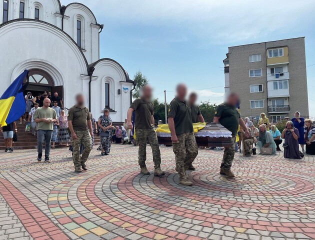 На Волині попрощалися з Героєм Сергієм Степанкевичем. ФОТО