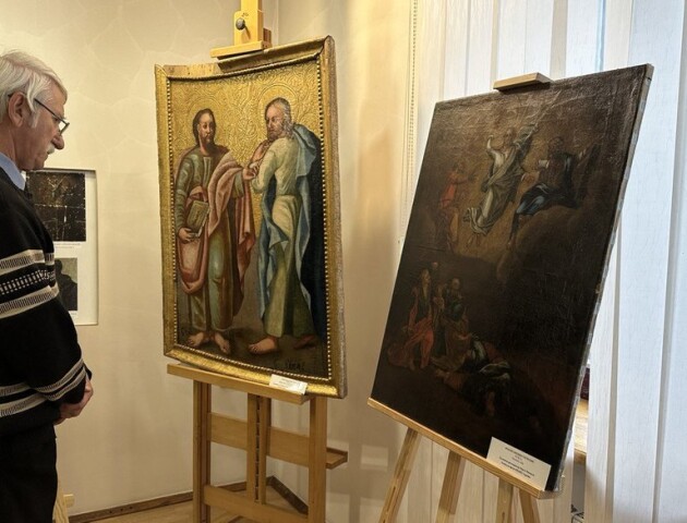 Музей Волинської ікони: для відвідувачів представили чотири відреставровані твори