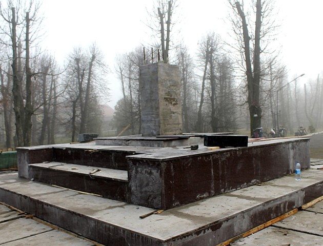У селищі на Волині встановлюють пам'ятник атовцям, які загинули на Сході. ФОТО