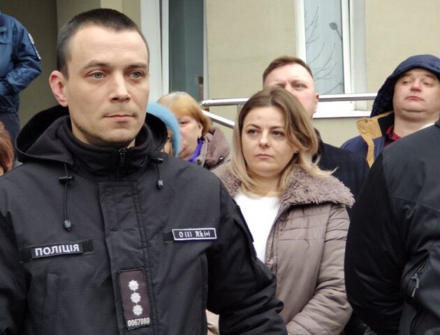 Волинський поліцейський, якого судять за затримання прокурора, оскаржує вирок