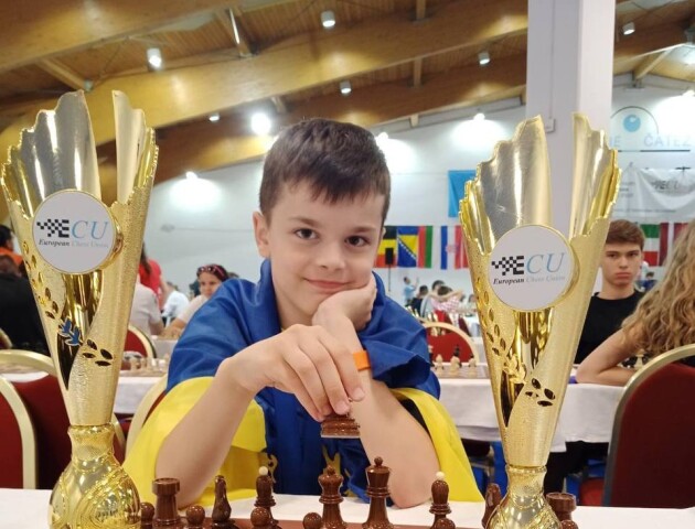 Юний шахіст з Волині став призером чемпіонату Європи