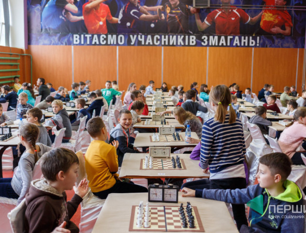 У Луцьку майже сто дітей взяли участь у шаховому турнірі. ФОТО
