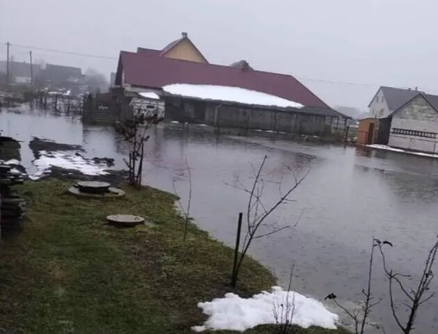 У громадах Волині через талі дощові води затопило майже 2 тисячі гектарів городів