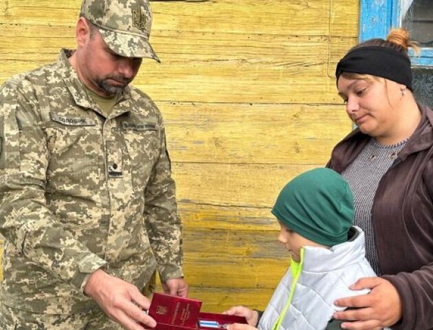 Захисника з Волині посмертно нагородили медаллю «За військову службу Україні»