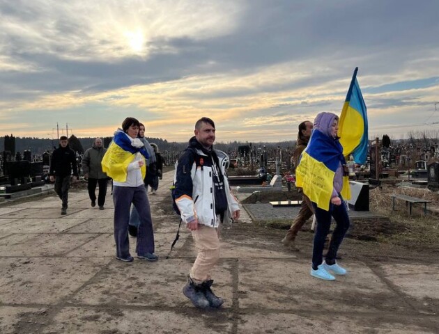 На Волині провели 20-кілометрову ходу в пам'ять про Героя