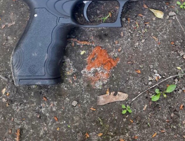 У Луцьку на дитячому майданчику знайшли пістолет
