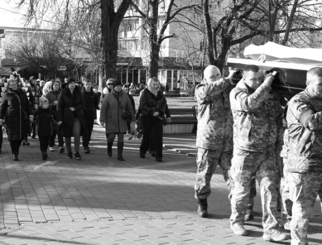 Луцьк попрощався із захисником України