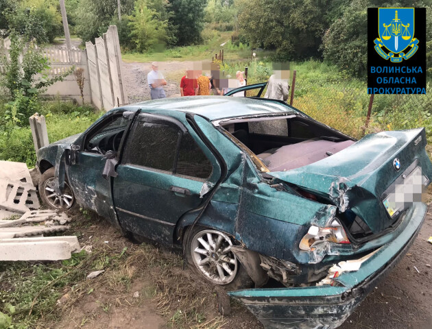 Судитимуть горе-водія, який п'яним вчинив смертельну ДТП у Луцьку