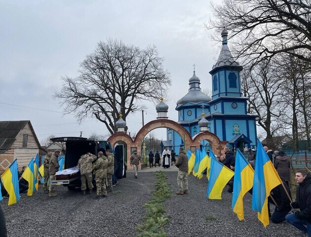 На Волині поховали ще одного захисника України