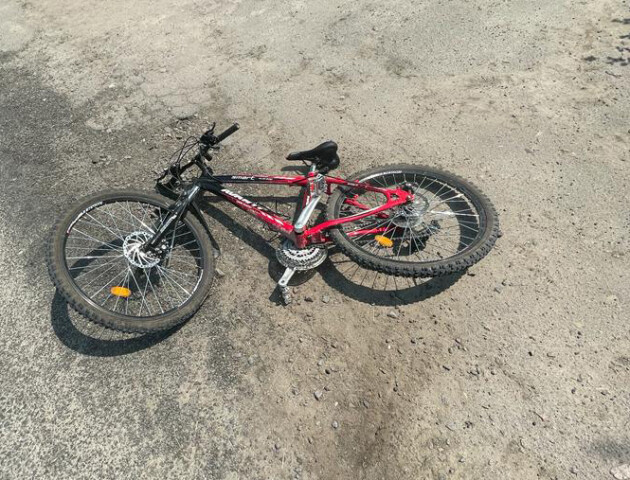 На Волині мотоцикліст збив хлопчика на велосипеді