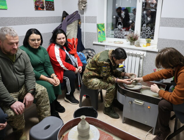 У Луцьку відкрили осередок ментального відновлення, творчості та арттерапії