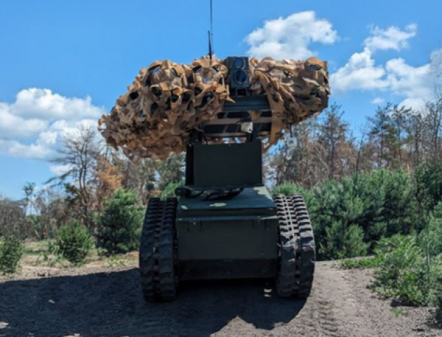 У ЗСУ з'явиться робот-вогнеметник KRAMPUS