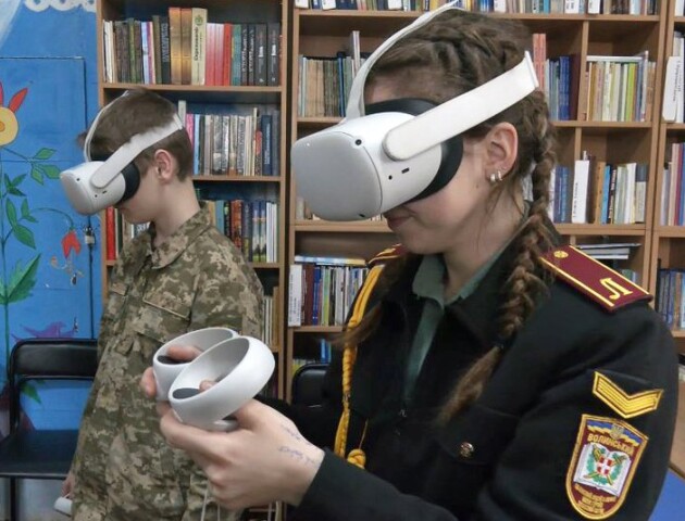 Учні з Волині мають можливість навчатися за допомогою віртуальної та доповненої реальності