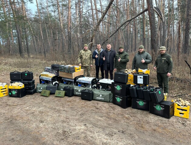 Волинським тероборонівцям доставили 100 дронів та 10 квадрокоптерів