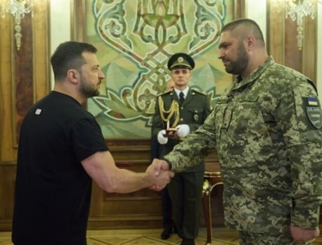 Президент вручив Орден Данила Галицького воїну Князівської бригади