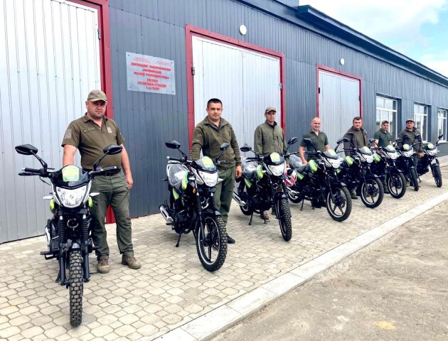 Лісівники Волині купили мотоцикли, щоб ефективніше боротися з порушниками