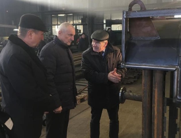 Савченко похвалив ковельське підприємство, яке виготовляє котли