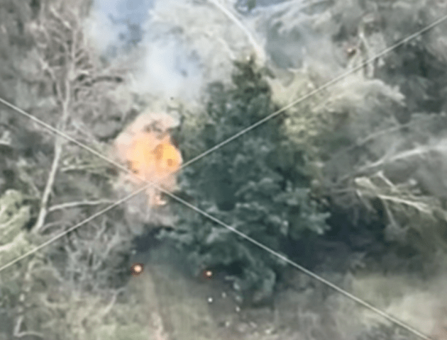 Артилеристи Волинської бригади тероборони спалили на Сході ще один російський танк
