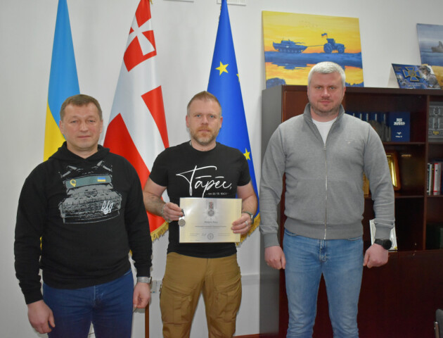 На Волині волонтери із Латвійської Республіки отримали відзнаки Президента України