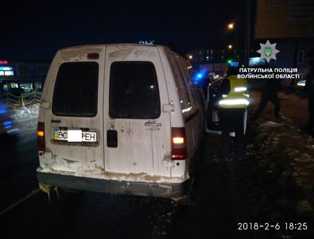 За добу в Луцьку та області зловили кілька нетверезих водіїв