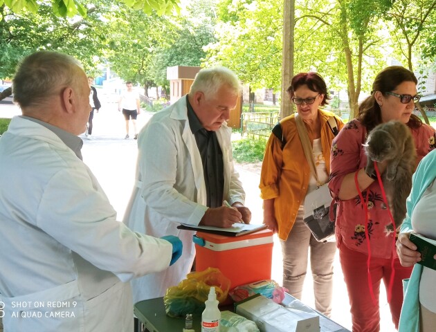 У Луцьку почали вакцинувати тварин від сказу. ФОТО