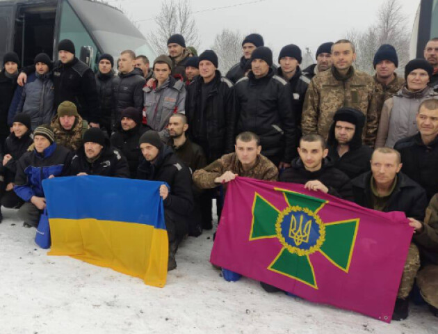 Україна повернула з російського полону ще 116 людей