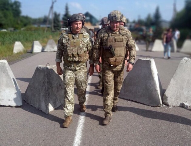 Командувач Об’єднаних сил інспектував кордон із білоруссю на Волині. ФОТО
