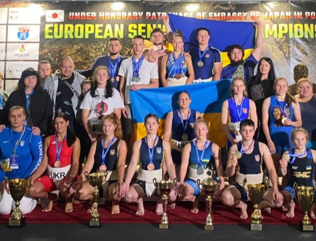 Луцька сумоїстка виграла «бронзу» на чемпіонаті Європи