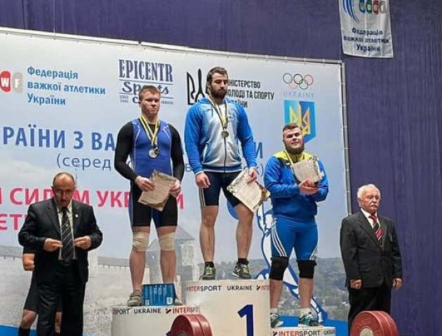 Волинські важкоатлети вибороли чотири медалі на чемпіонаті України