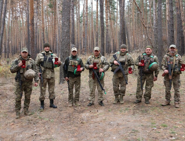 Втримали позиції та змусили ворога відступити: волинські тероборонівці отримали нагороди